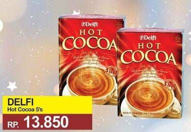 Promo Harga Delfi Hot Cocoa Indulgence 5 pcs - Yogya
