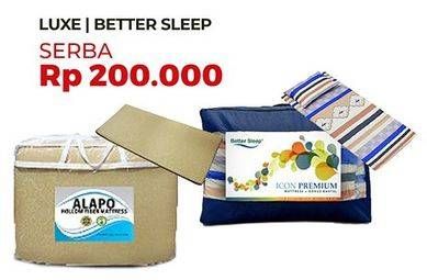 Promo Harga The Luxe/Better Sleep Matras  - Carrefour