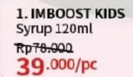 Promo Harga Imboost Kids Syrup 120 ml - Guardian