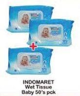 Promo Harga INDOMARET Wet Tissue 50 pcs - Indomaret