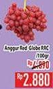 Promo Harga Anggur Red Globe RRC per 100 gr - Hypermart