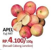 Promo Harga Apel Fuji RRT per 100 gr - Yogya