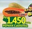 Promo Harga Pepaya California per 100 gr - Alfamidi