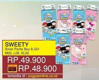 Promo Harga Silver Pants Boys / Girls  - Yogya