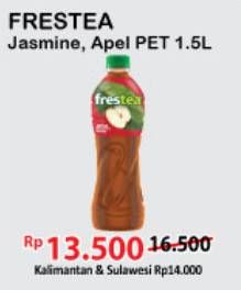 Promo Harga FRESTEA Minuman Teh Original, Apple 1500 ml - Alfamart