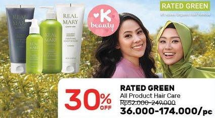 Promo Harga RATED GREEN Hair Care  - Guardian