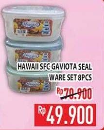 Promo Harga HAWAII Food Container Gaviota per 8 pcs - Hypermart