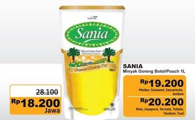 Promo Harga Sania Minyak Goreng 1000 ml - Alfamidi