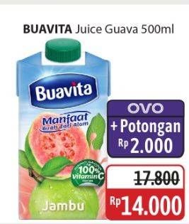 Promo Harga Buavita Fresh Juice Guava 500 ml - Alfamidi