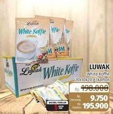 Promo Harga Luwak White Koffie  - Lotte Grosir