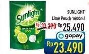 Promo Harga SUNLIGHT Pencuci Piring Jeruk Nipis 100 1600 ml - Hypermart