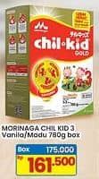 Promo Harga Morinaga Chil Kid Gold Madu, Vanila 800 gr - Indomaret