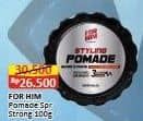Promo Harga Miranda For Him Pomade Super Strong 100 gr - Alfamart