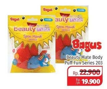 Promo Harga BAGUS Beauty Mate Body Puff Type 203 1 pcs - Lotte Grosir