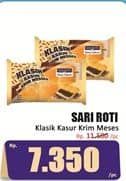 Promo Harga Sari Roti Roti Kasur 180 gr - Hari Hari