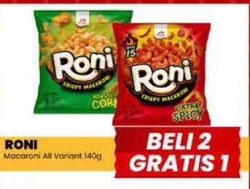 Promo Harga Roni Crispy Macaroni All Variants 140 gr - Yogya