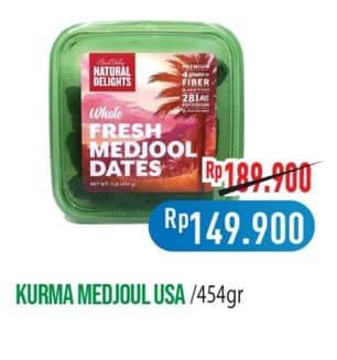 Promo Harga Natural Delights Kurma Medjool 454 gr - Hypermart