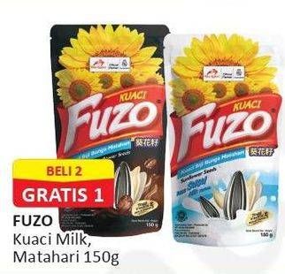 Promo Harga FUZO Kuaci Milk, Original 150 gr - Alfamart
