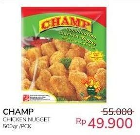 Promo Harga Champ Nugget Chicken Nugget 500 gr - Indomaret