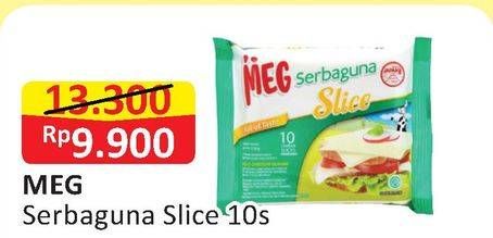 Promo Harga MEG Keju Serbaguna Slice 150 gr - Alfamart