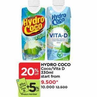 Promo Harga Hydro Coco   - Watsons
