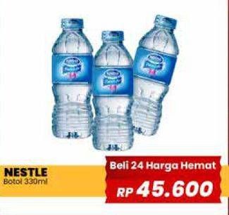 Promo Harga Nestle Pure Life Air Mineral per 24 botol 330 ml - Yogya