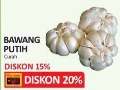 Promo Harga Bawang Putih per 100 gr - Yogya