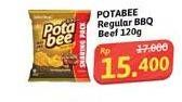Promo Harga Potabee Snack Potato Chips BBQ Beef 120 gr - Alfamidi