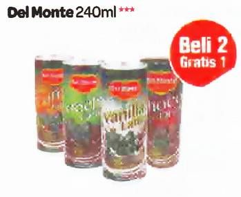 Promo Harga Del Monte Latte 240 ml - Carrefour