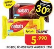 Promo Harga Nabati Wafer Richeese, Richoco 127 gr - Superindo
