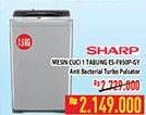 Promo Harga Sharp ES-F950P-GY | Washing Machine  - Hypermart