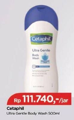 Promo Harga CETAPHIL Ultra Gentle Body Wash 500 ml - TIP TOP