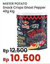 Promo Harga Mister Potato Ghost Pepper Black 45 gr - Indomaret