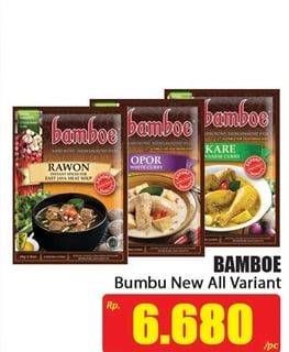 Promo Harga BAMBOE Bumbu Instant All Variants  - Hari Hari