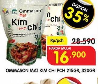 Promo Harga OMMASON Mat Kimchi 215 gr - Superindo