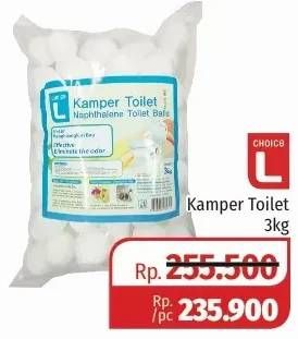 Promo Harga CHOICE L Kamper Toilet 3 kg - Lotte Grosir