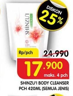 Promo Harga SHINZUI Body Cleanser All Variants  - Superindo