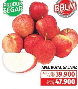 Promo Harga Apel Royal Gala NZ per 1000 gr - Lotte Grosir