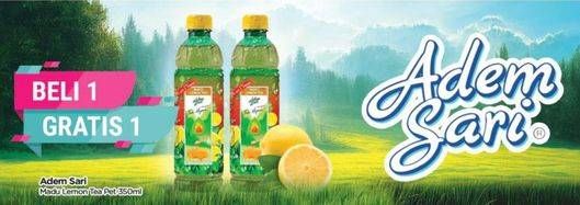 Promo Harga Adem Sari Ching Ku Madu Lemon Tea 350 ml - TIP TOP