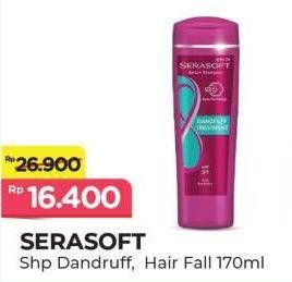 Promo Harga SERASOFT Shampoo Anti Dandruff, Hairfall Treatment 170 ml - Alfamart