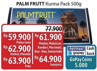 Promo Harga Palm Fruit Kurma 500 gr - Alfamidi