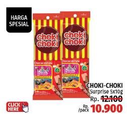 Promo Harga Choki-choki Coklat Chococashew Surprise Pack per 5 pcs 10 gr - LotteMart