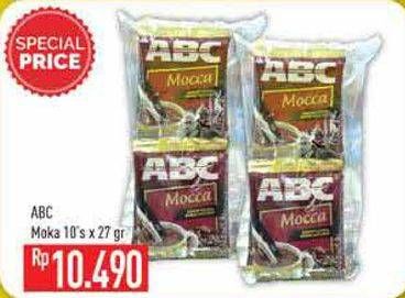 Promo Harga ABC Kopi per 10 sachet 27 gr - Hypermart