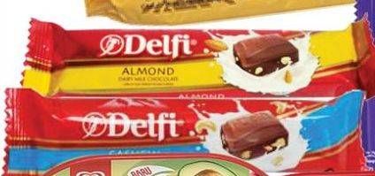 Promo Harga DELFI Chocolate 27 gr - LotteMart
