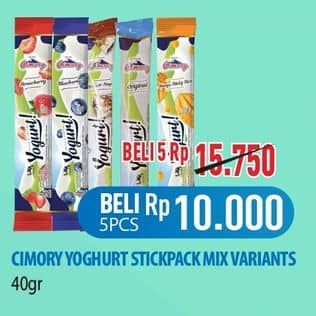 Promo Harga Cimory Yogurt Stick All Variants 40 gr - Hypermart
