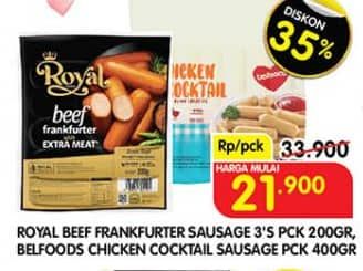 Promo Harga Belfoods/Belfoods Royal Sausage  - Superindo