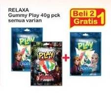 Promo Harga RELAXA Candy Play All Variants 40 gr - Indomaret