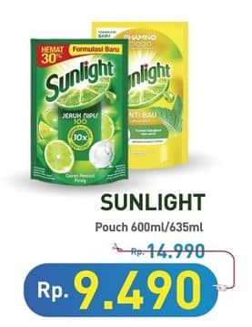 Promo Harga Sunlight Pencuci Piring 600 ml - Hypermart