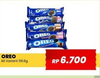 Promo Harga Oreo Biskuit Sandwich All Variants 119 gr - Yogya