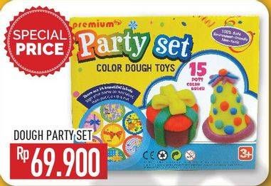 Promo Harga PREMIUM Party Set Colour Dough  - Hypermart